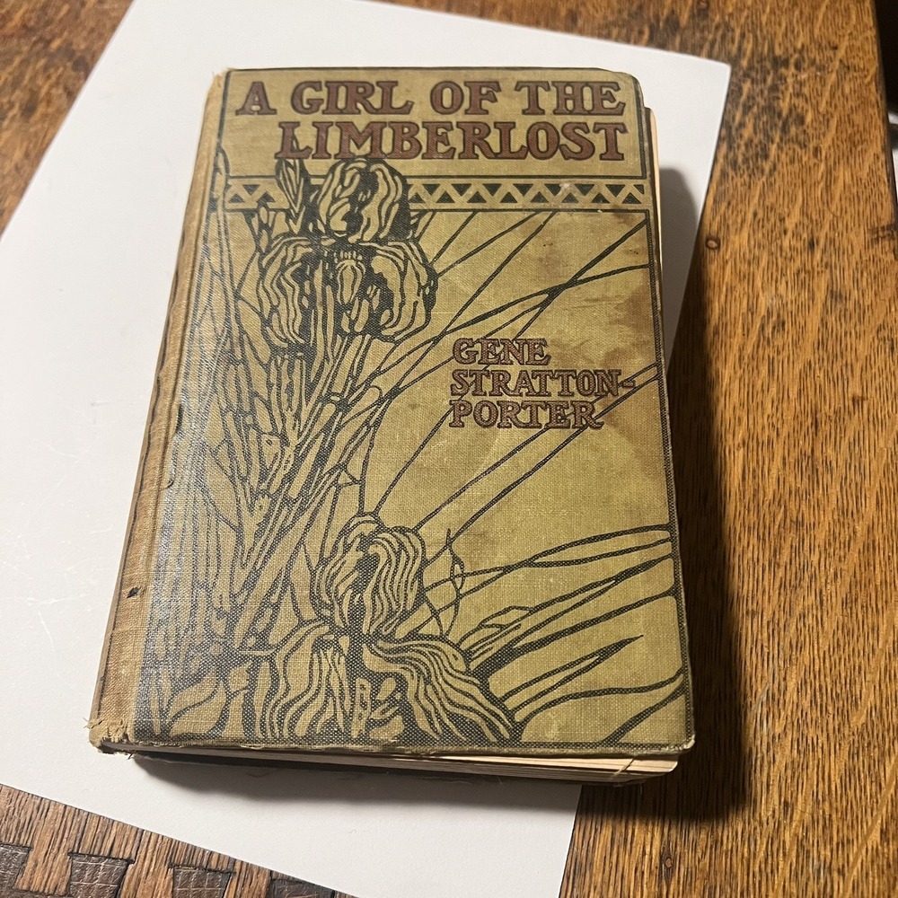 A Girl Of The Limberlost Gene Stratton Porter 1909 Hardcover 1st Edition Book